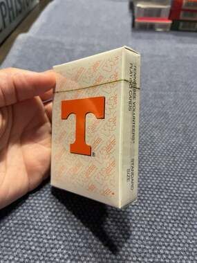 NIP Vintage 2003 Tennessee Volunteers NCAA Playing Cards by Ox Bay